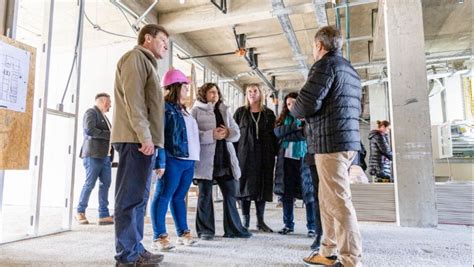 Melella Y Vizzotti Recorrieron La Obra Del Hospital Y El Centro De