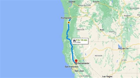 Portland To Sacramento Road Trip Drive 2023 Edition