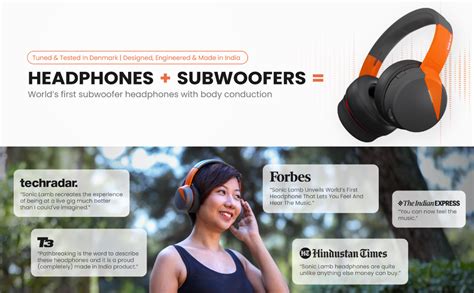 Sonic Lamb Headphones With Built In Subwoofers To Feel Your Music