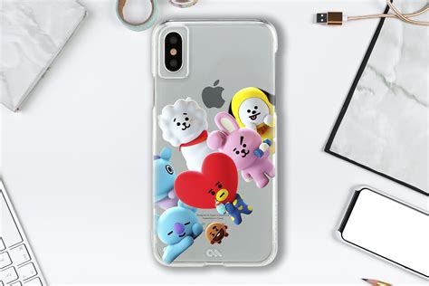 Bts Bt21 Tata RJ Cooky Koya Chimmy Shooky Mang Kpop Phone Case