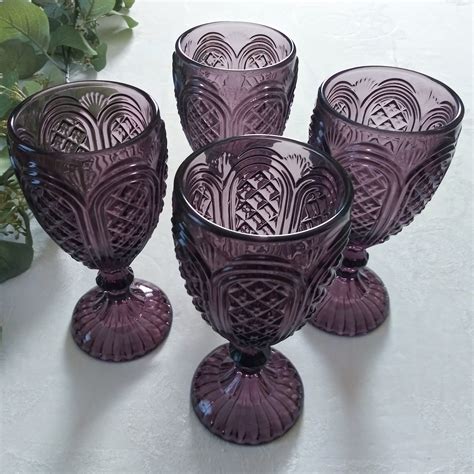 Matching Juniper Teardrop Water Goblets For Rent From Delicate Dishes — Delicate Dishes Llc