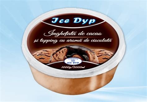 Ice Dyp Tort Cacao Ice Dyp Înghețată