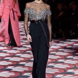 Kaia Gerbers Tits At The Miu Miu Show In Paris 24 Photos Video