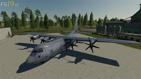 C 130 Cargo Plane V 10 Fs19 Mods Farming Simulator 19 Mods