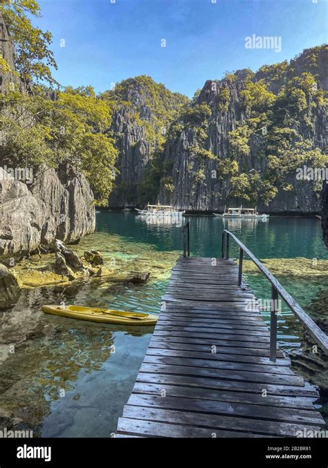 Twin Lagoon in coron island, Palawan, Philippines Stock Photo - Alamy