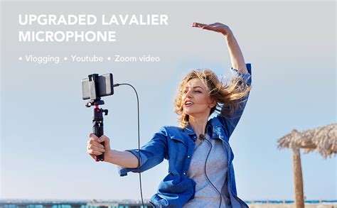 Amazon Pop Voice Upgraded Lavalier Lapel Microphone