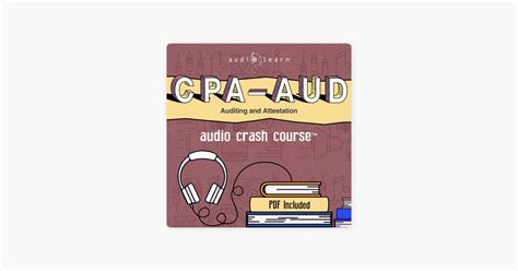 Cpa Aud Audio Crash Course Complete Review For The Auditing And