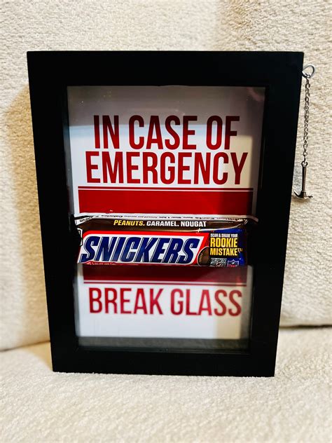 In Case Of Emergency Break Glass Etsy