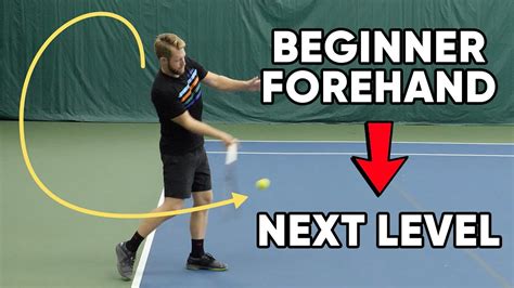 How To Take A Beginner Forehand To The Next Level Tennis Lesson