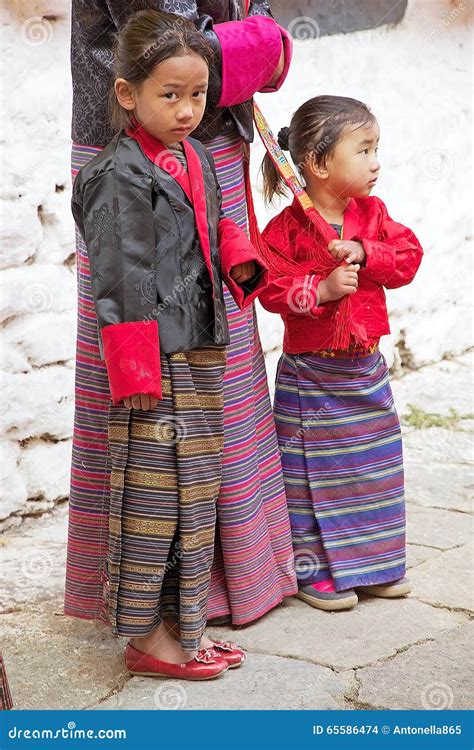 Bhutanese Children Bhutan Editorial Stock Image Image Of Ethnicity