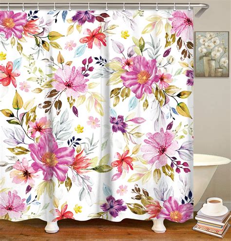 Flower Shower Curtain At Ronaldbsellso Blog