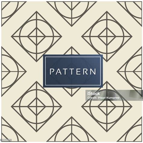 Geometric Pattern Grey Background Vector Image Stock Illustration ...