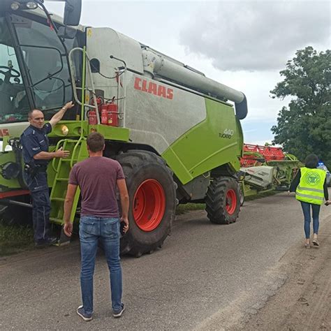 Portal WRC Wypadek podczas prac na polu Mężczyzna trafił do szpitala