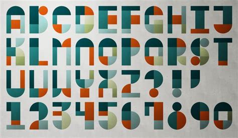 Modular Typography By Antonio Rodrigues Jr Via Behance Graphic