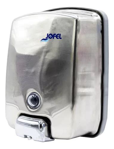 Jofel Dispensador Jabón Manual Futura 1l Acero Inox Brilloso Cuotas