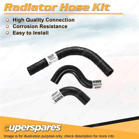 Superspares Radiator Hose Kit For Suzuki Sierra Sj413 1 3l G13a G13ba 1983 1999