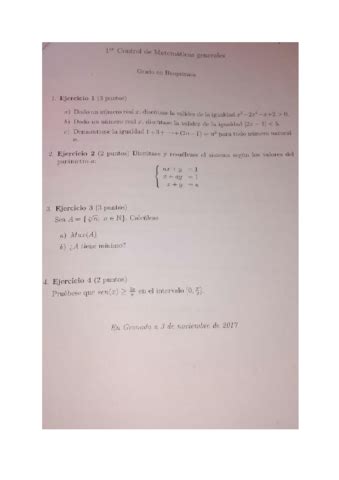 Exámenes Matemáticas de Cabello pdf