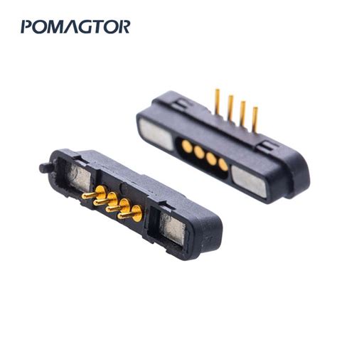 4 Pin Magnetic Connector Power Charge Solution Pomagtor