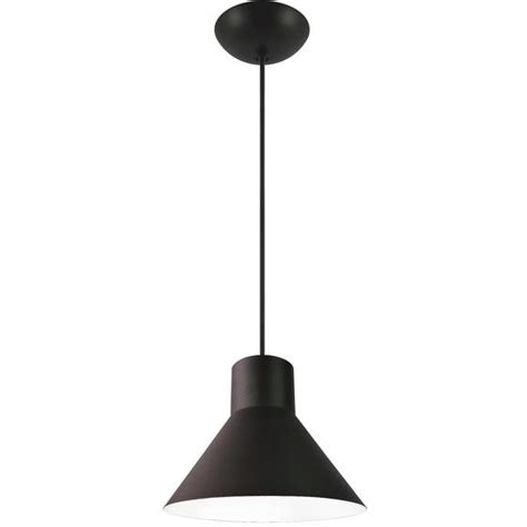 Pendente Decor Luminária Véria Alumínio Preto Branco Jota Iluminação