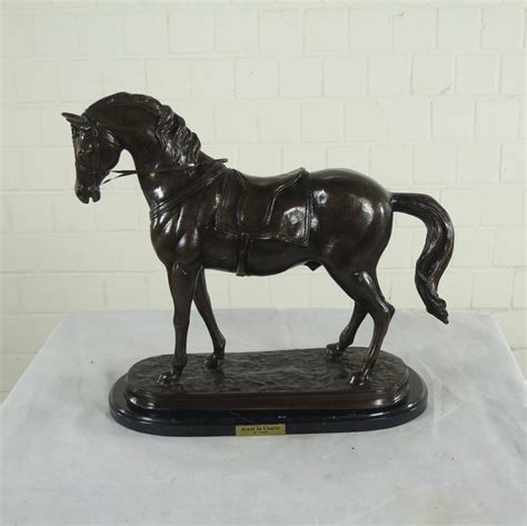 Sculptuur Beeld Paard Brons M Nostalgiepalast Nordhorn