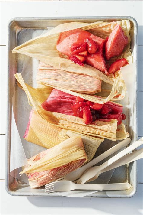 Strawberry Tamales