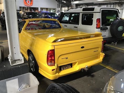 2005 Ford Falcon Xr6 Magnet Ba Mkii Yellow 4 Sp Auto Seq Sport Utility