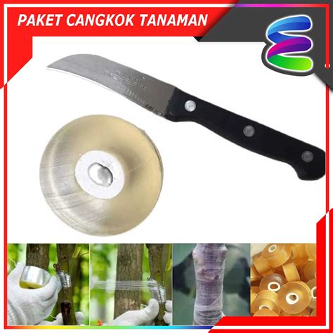 Jual Alat Stek Paket Grafting Tool Tape Isolasi Dan Pisau Okulasi