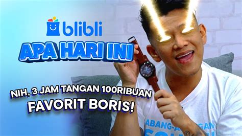 ADU JAM TANGAN 100 RIBUAN Boris Review EBONI CASIO SKMEI