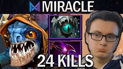 NIGMA MIRACLE SLARK WITH 24 KILLS SKADI SILVEREDGE ROAD TO TI11