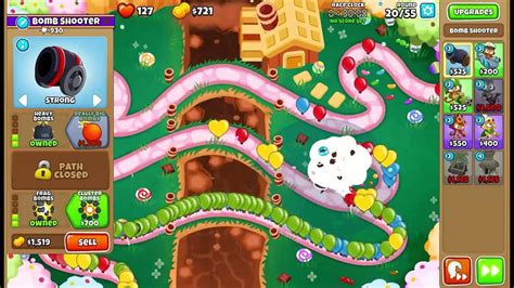 Bloons Td 6 Time Attack Candy Falls Youtube