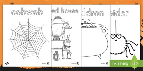 Halloween Coloring Sheets for Kids | Printable | Twinkl