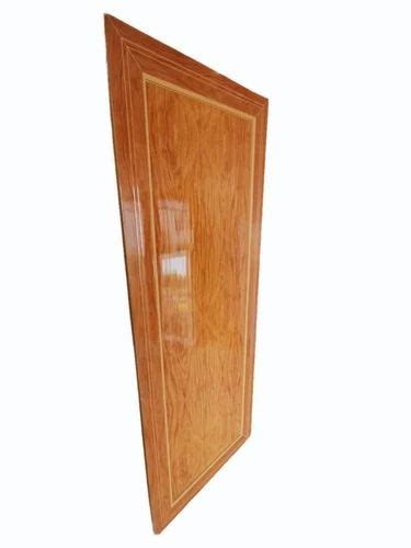 Swing Glossy Brown Plain Pvc Fiber Door For Interior At Rs Sq Ft