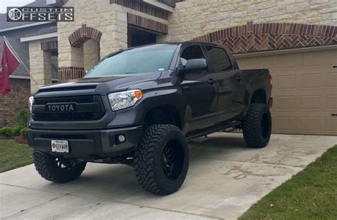 2017 Toyota Tundra With 22x12 44 Fuel Sledge And 37 13 5r22 Toyo Tires Open Country M T And