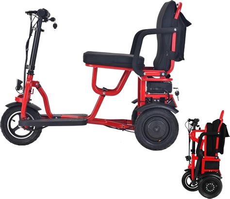 Folding Mobility Electric Trike 48v 700wmobility Scooters For Adults3 Wheel