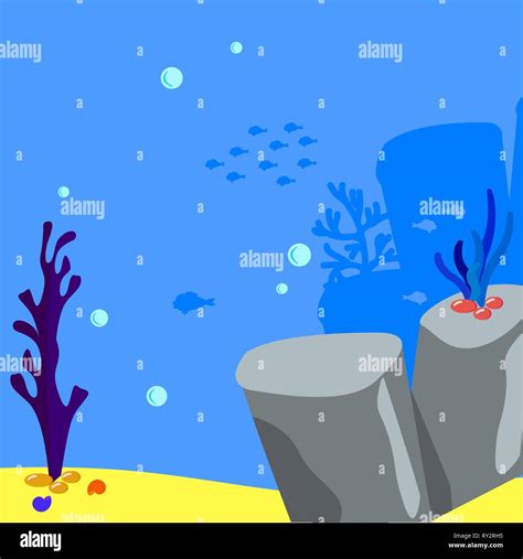 Underwater Cartoon Bubbles