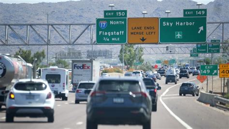 Phoenix Area Freeway Closures This Weekend