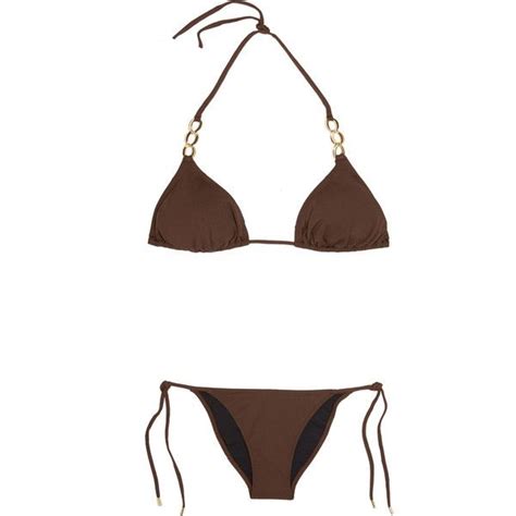 Melissa Odabash Crete Triangle Bikini 785 DKK Liked On Polyvore