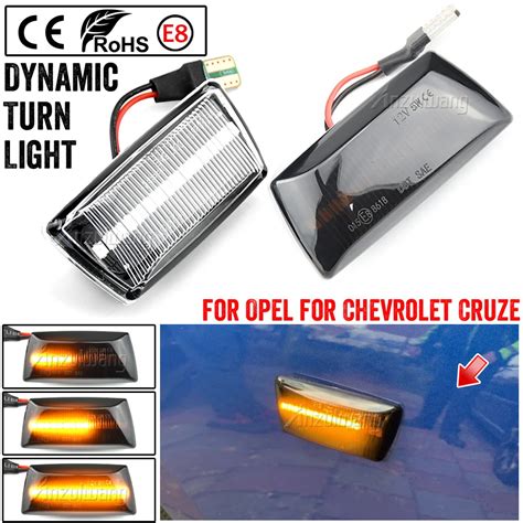 Pcs Led Dynamic Turn Signal Light Side Marker Sequential Blinker For