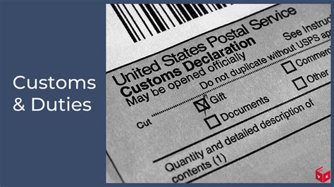 How To Easily Declare Customs Duties For Interantional Shipments