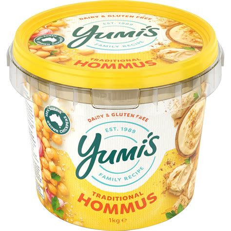 Yumi S Traditional Middle Eastern Hommus Dip Kg Is Halal Suitable