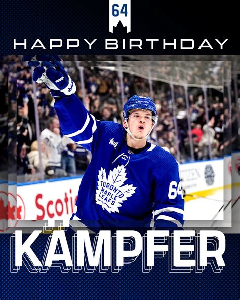 Cali on Twitter RT MapleLeafs Happy birthday Kämpfer