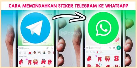 3 Cara Memindahkan Stiker Telegram Ke WhatsApp