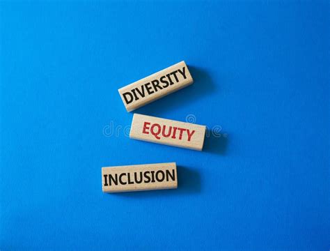 Símbolo De Inclusión De Equidad De Diversidad Palabras De Concepto