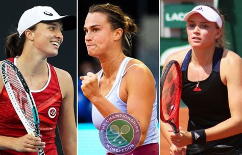 Wimbledon 2023 : Full List of Women’s Seeded Players in 2023 ...