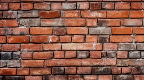 Vibrant And Textured Background Of Red Bricks Brick Pattern Brick