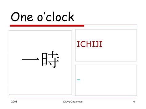 Easy Kanji How To Say Time