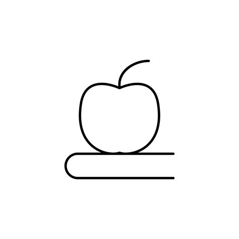 apple book vector icon 22767365 Vector Art at Vecteezy