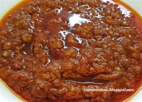 Resepi Sambal Kacang Yang Sedap Ringkas Dan Mudah Dimasak Versi Kuah