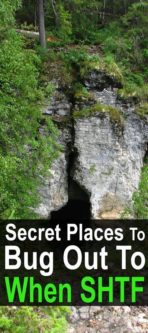 Secret Places To Bug Out To When The Shtf Secret Places Survival