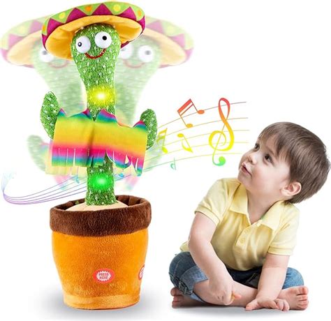 Kids Dancing Talking Cactus Toys For Baby Boys And Girls